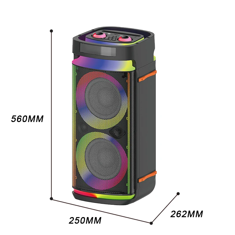 New Products ABS-6209 Dual 6.5-Inch Outdoor Wireless Blue-tooth