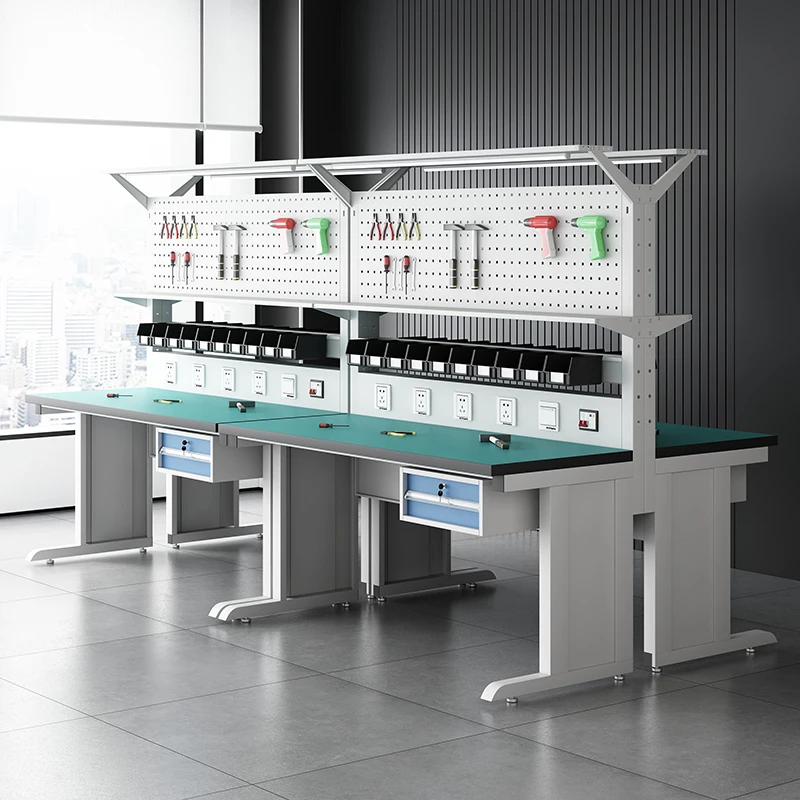 Metal Industrial Working Bench Anti Static Electronics Mobile Phone Repair Table Workbench