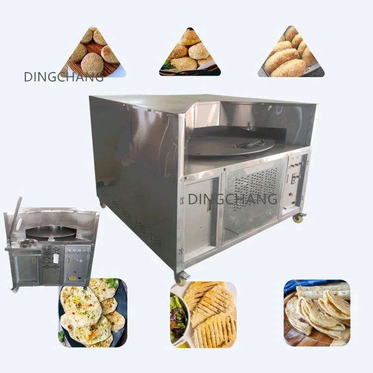 Full automatic	roti chapati trotilla maker	steam injected bread oven	tunnel oven for pita bread