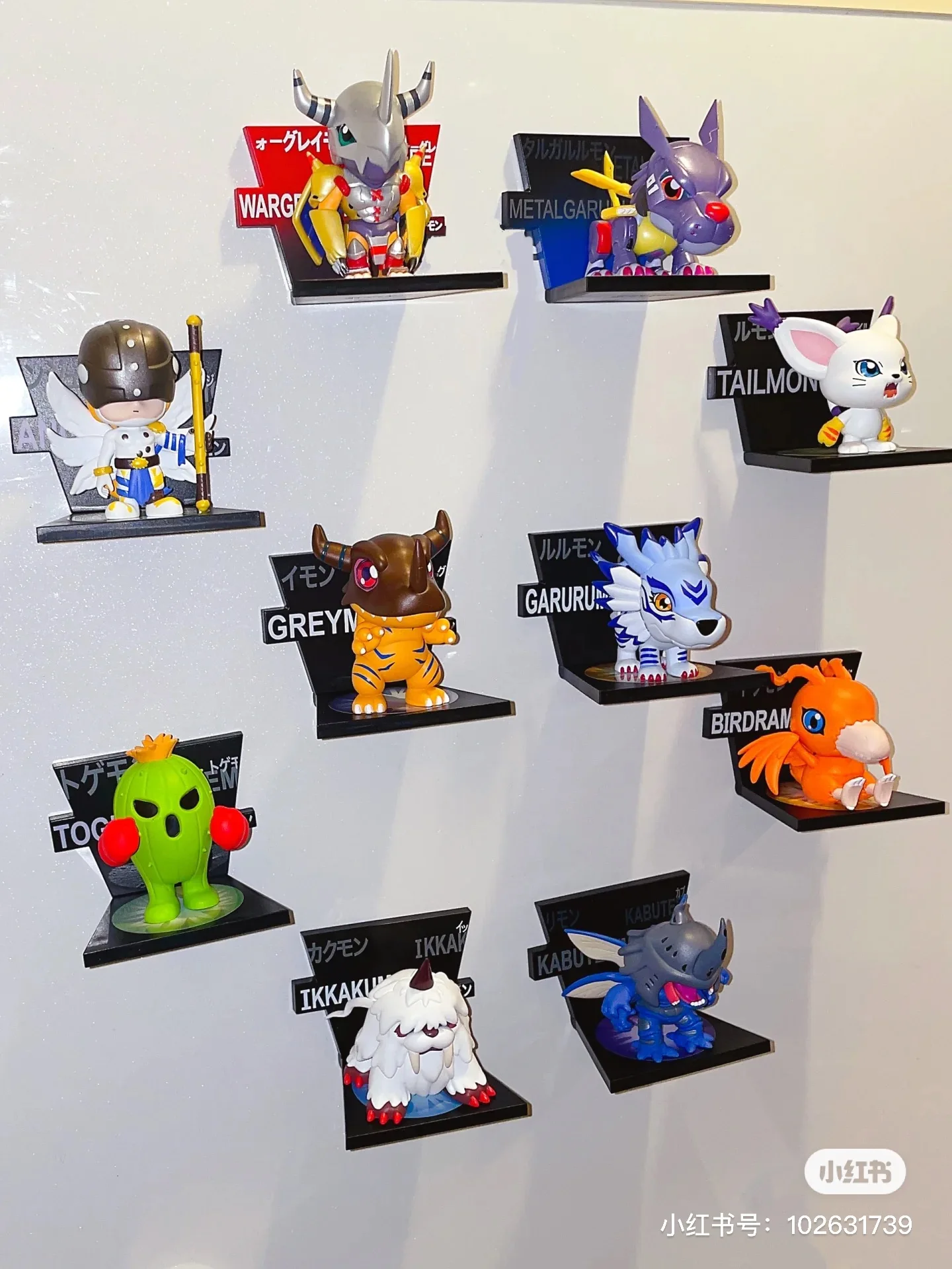 オリジナル正規品 ポップマート デジモンアドベンチャー PVC冷蔵庫