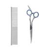 white-1 combs+1 Straight Scissor