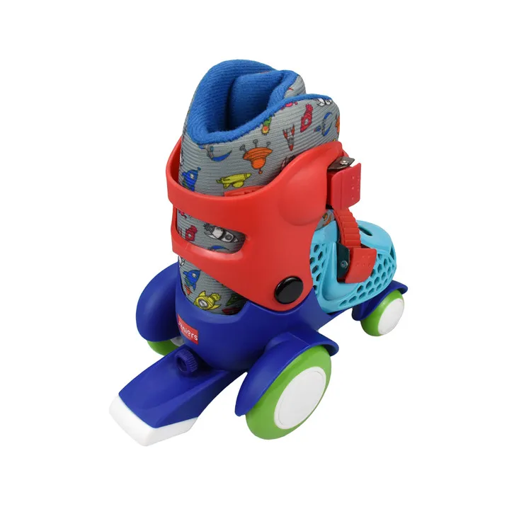 Стильная детская обувь с жесткой загрузки регулируемый Quad и роликовых коньках обувь с тормозами для маленьких детей От 3 до 6 лет для мальчиков и девочек игрушка в подарок
