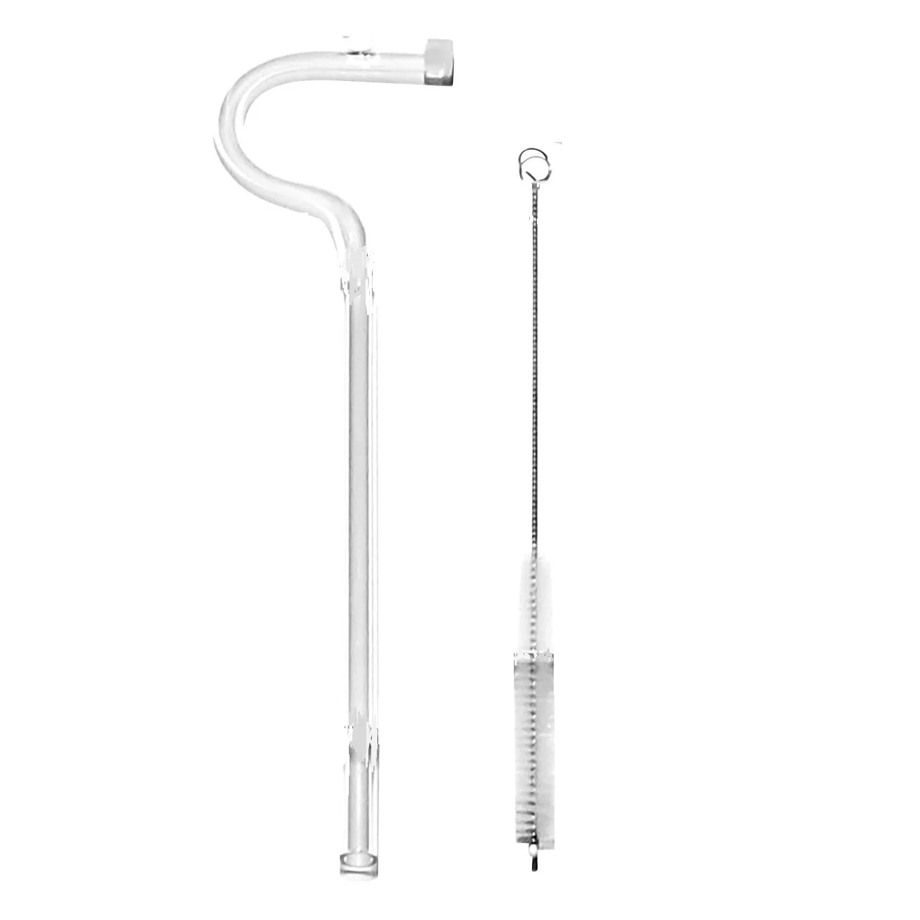 Metal Anti Wrinkle Straws, Reusable Stainless Steel Flute Straw