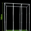 Soporte para flores de 1,6 m (solo soporte para flores)