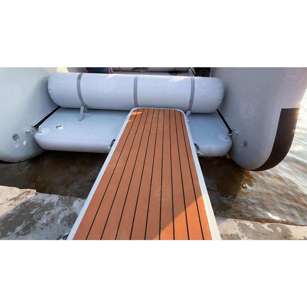 Durable Inflatable Gangway Inflatable Dock Air Platform Inflatable Floating Gangway for Boat