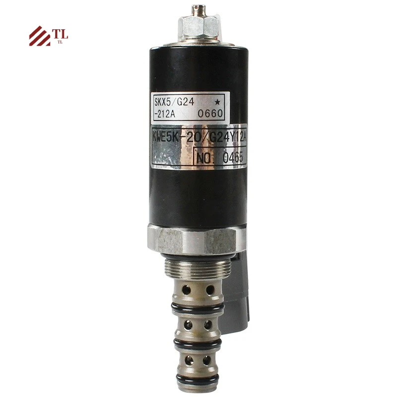 High-Quality Solenoid Control Valve for Kobelco SK200-5 SK200-2 Excavator YN35V00005F2