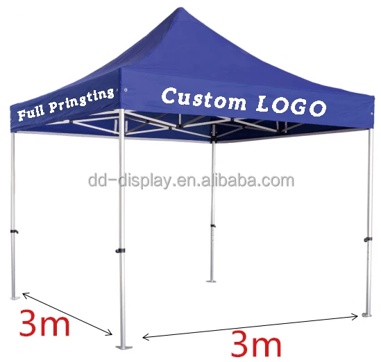 Promotional Advertising Pop-up 10x10 Sport Indoor Big Heavy Duty Printing  Marquee Roof Canopy Gazebo Tent