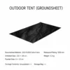 Candy Camp Tent Accessories Ground Cloth*1