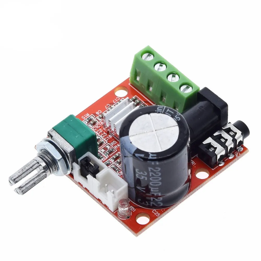 12v Mini Hi-fi Pam8610 Audio Stereo 