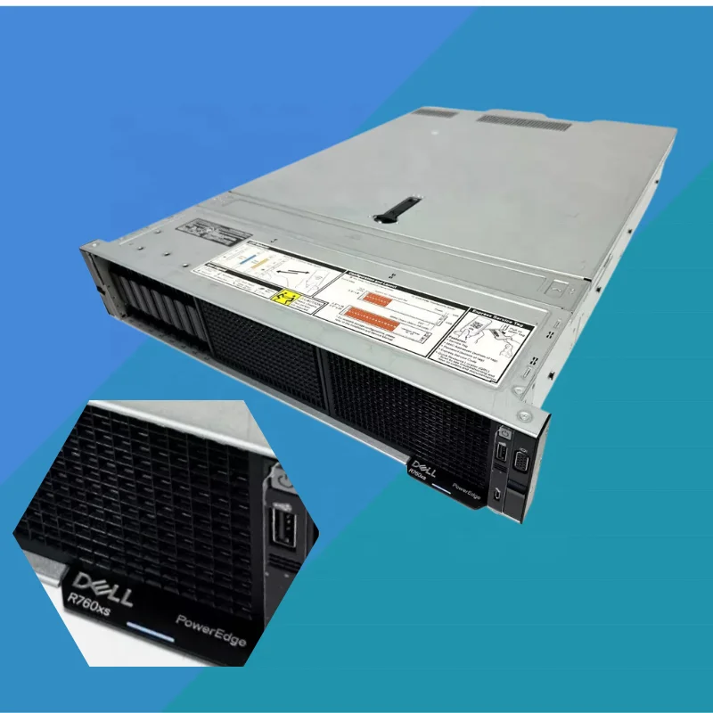 Brand New for Dell R760xs PowerEdge Rack Server Dual Xeon CPUs PCIe ...