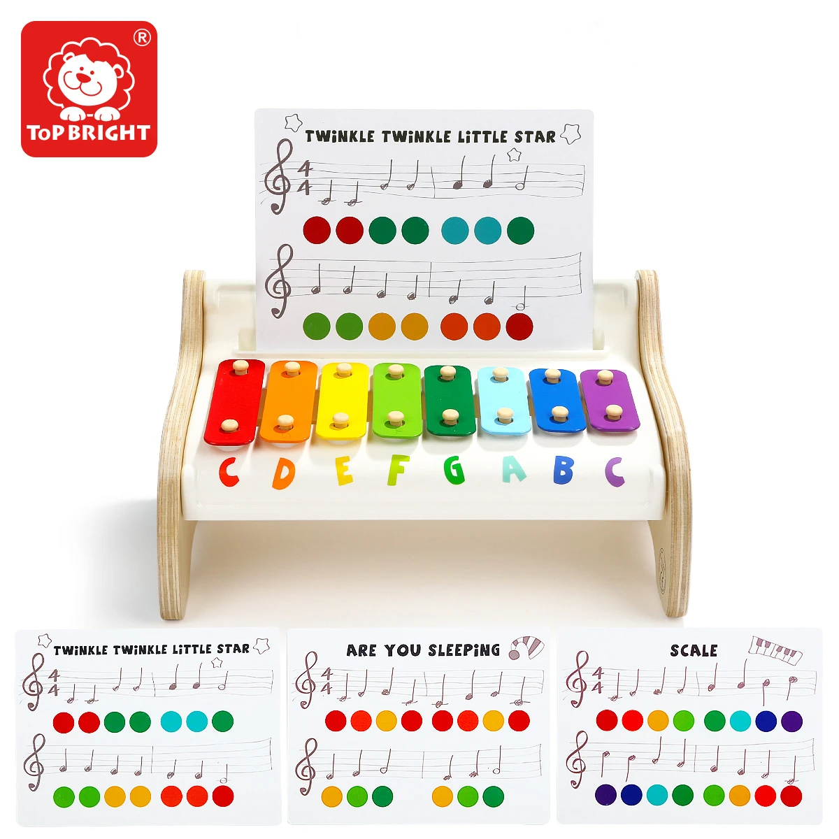 
 Топ яркий деревянный слон музыкальное пианино детский ручной ударный пианино ударная детская музыкальная игрушка маленький ксилофон  