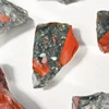 Pierre de sang africaine rouge brute
