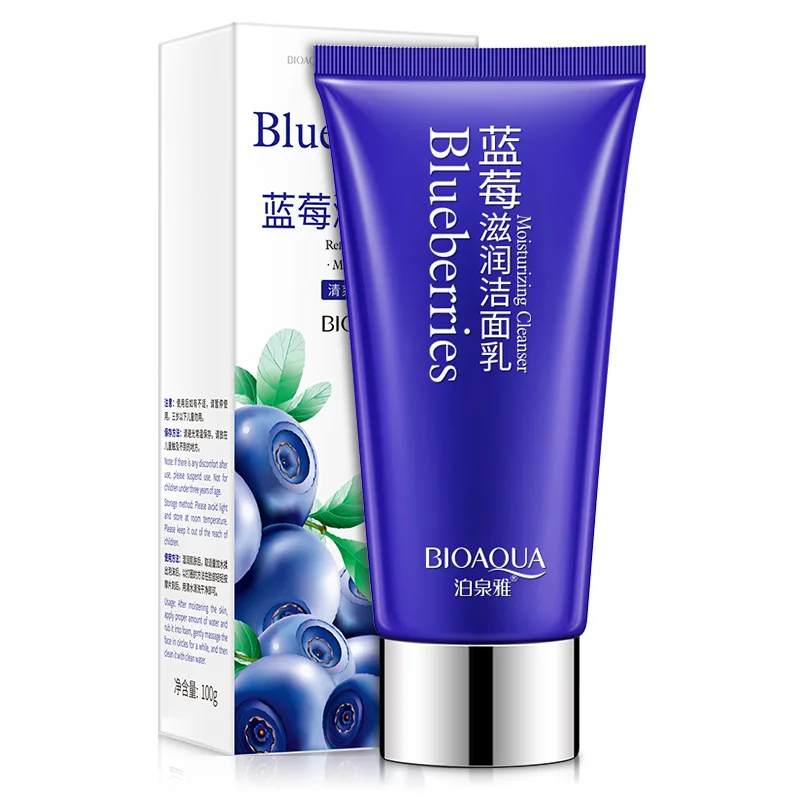 Bioaqua Blueberry Essence Wonder Facial Cleanser - Deep Clean