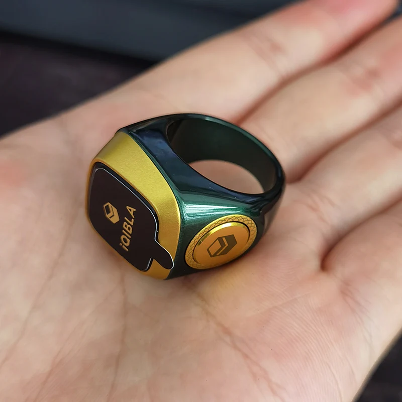 Zikr Ring IQIBL Smart Ring for Muslim Prayers Including a Reminder of the Five Daily Prayers Iqibla Smart Tasbih Zikr Ring