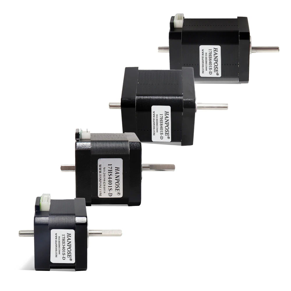 HANPOSE New Product Nema17 17HS3401S/4401S/8401S/6401S/9401S-SZ 1.3A 0.28N. M Stepper Motor Suitable for 3D Printers