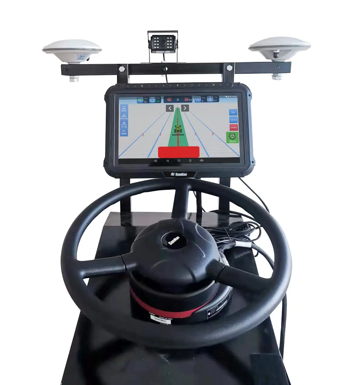 SunNav Auto Steering System Used for Tractor Navigation  GPS Auto Sterring Pilot Same Function As Trimble Teejet