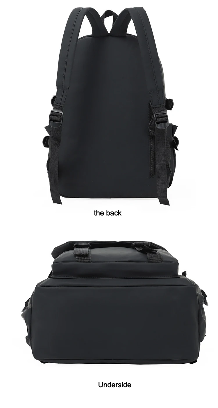 Fashionable Multi-pocket College Student School Bag Big Capacity Trend ...