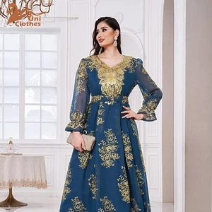 Ladies Elegant Long Sequin Evening Dress Party