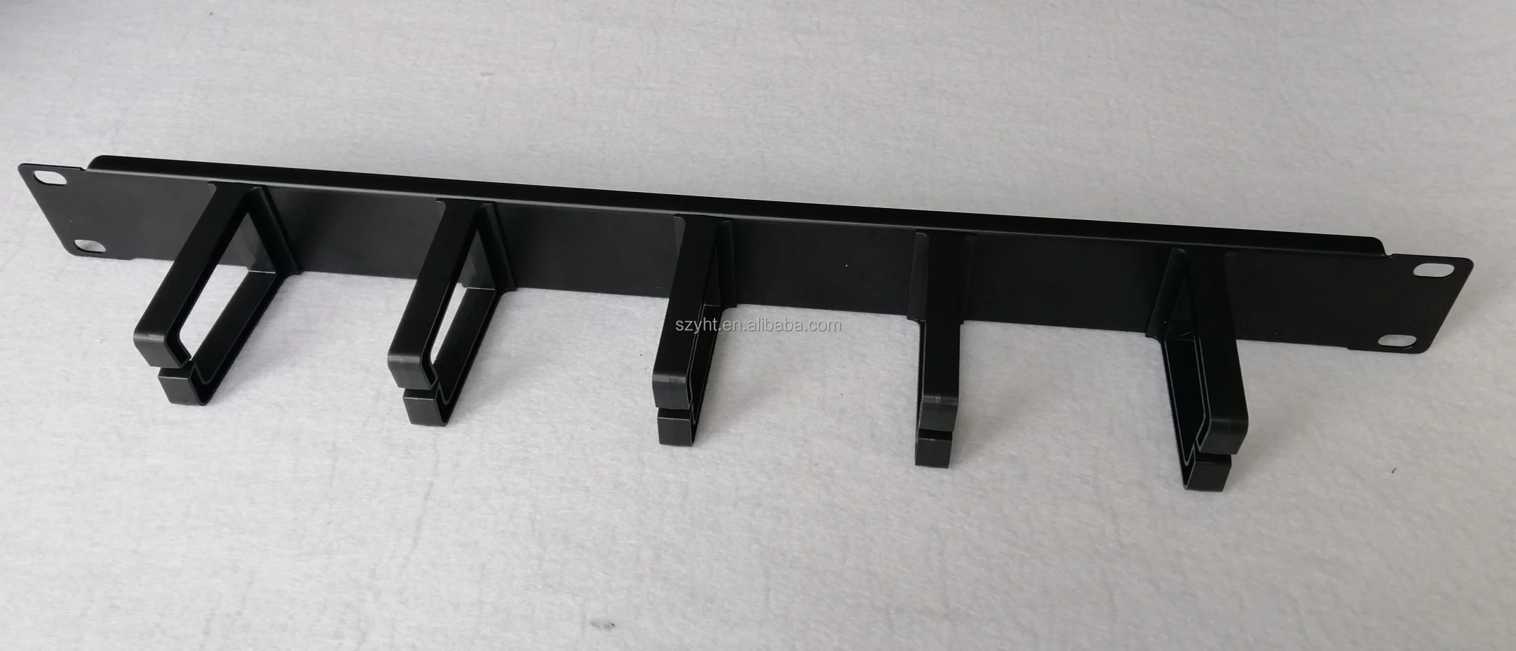 fiber optic 19inch rack mounted optical cable management panel in metal material