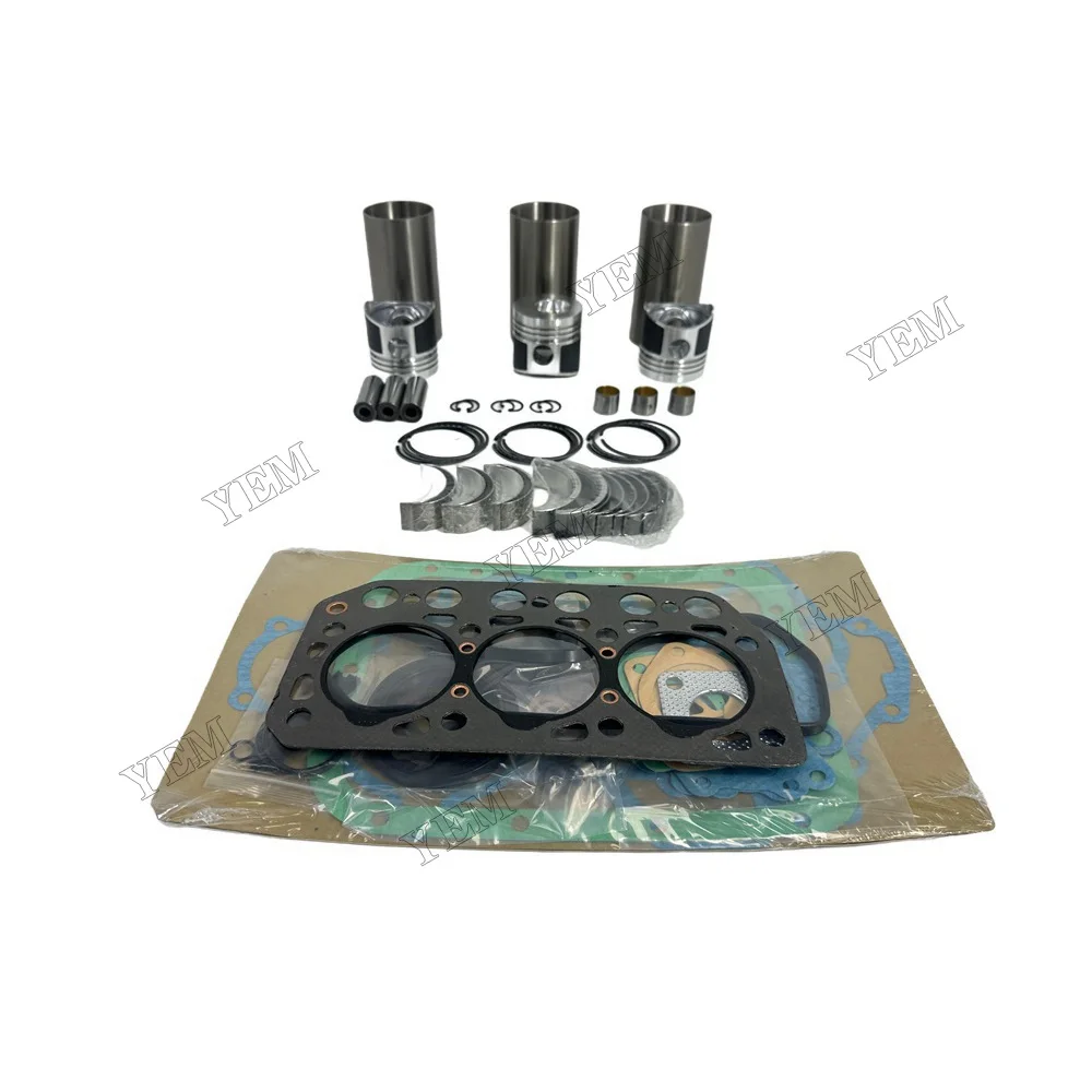 Overhaul Kit With Bearing Set Compatible for Mitsubishi K3E Replacement Genuine Engine Parts 3