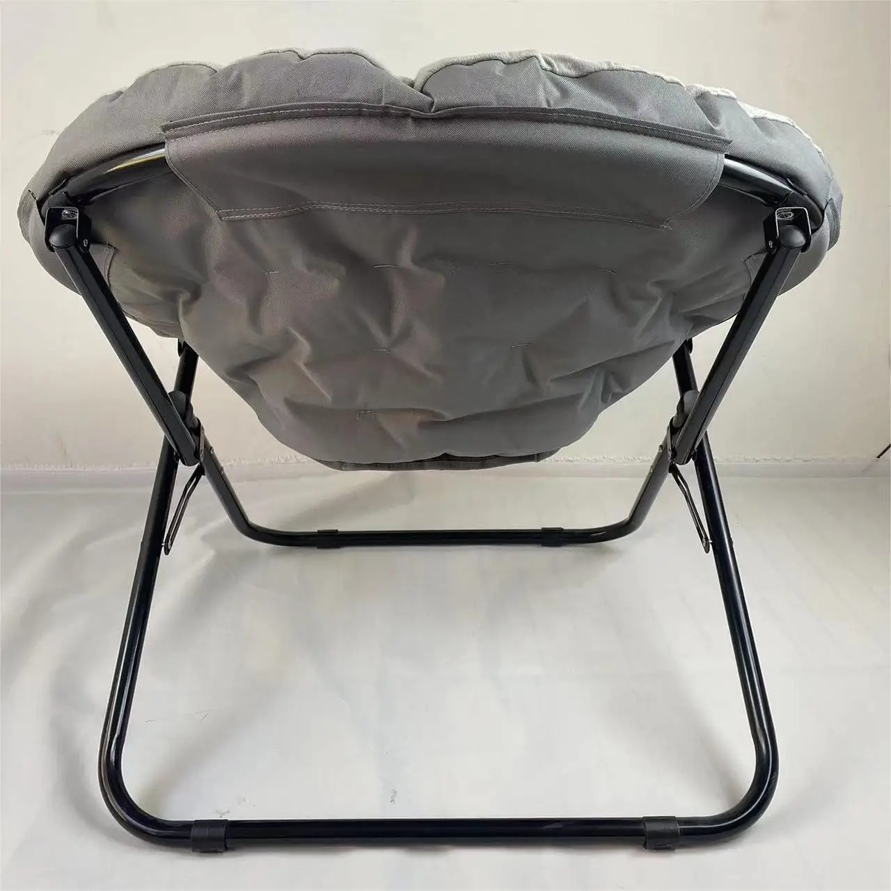 Warm Padded Moon Chair Large Cotton Padded Coarse Steel Pipe Strong