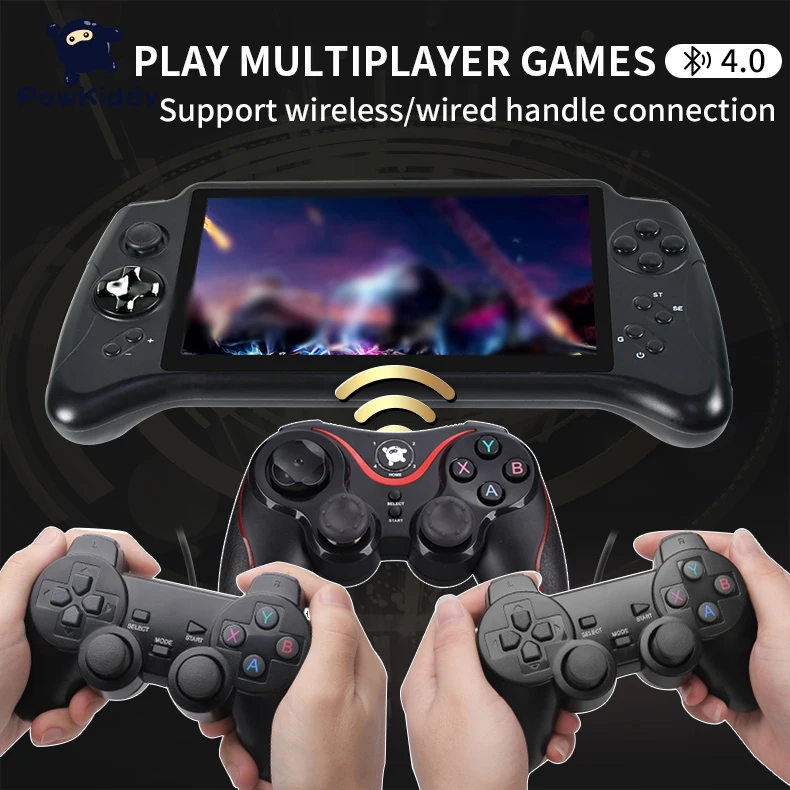 POWKIDDY X17 - Advanced Handheld Game Console with 7inch IPS