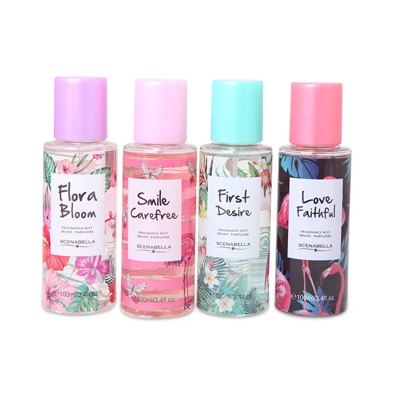 Perfume femenino de larga duración, espray corporal desodorante, floración,  100ml, venta al por mayor