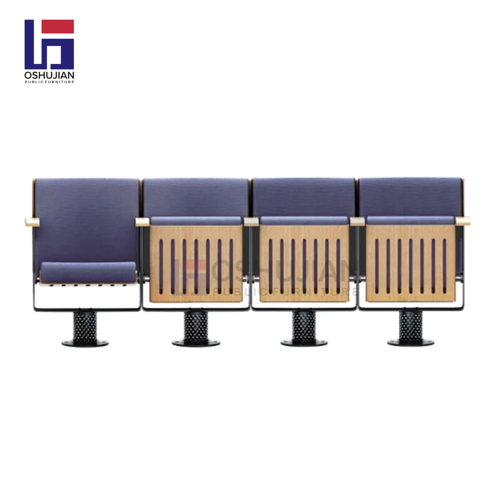 Oshujian Manufacture Price Lecture Hall Seating Furniture Auditorium Chair
