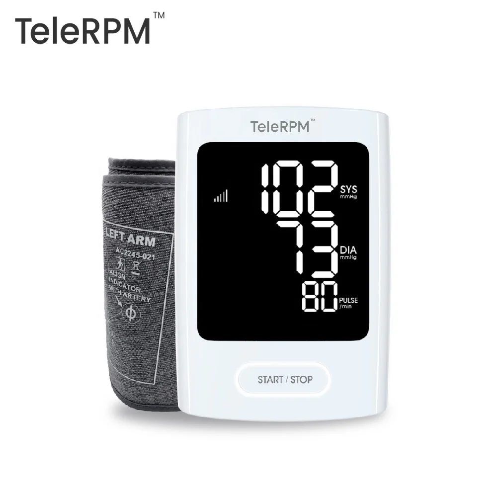 TRANSTEK portable 4G telemedicine equipment blood pressure monitor electronic sphygmomanometer-121038