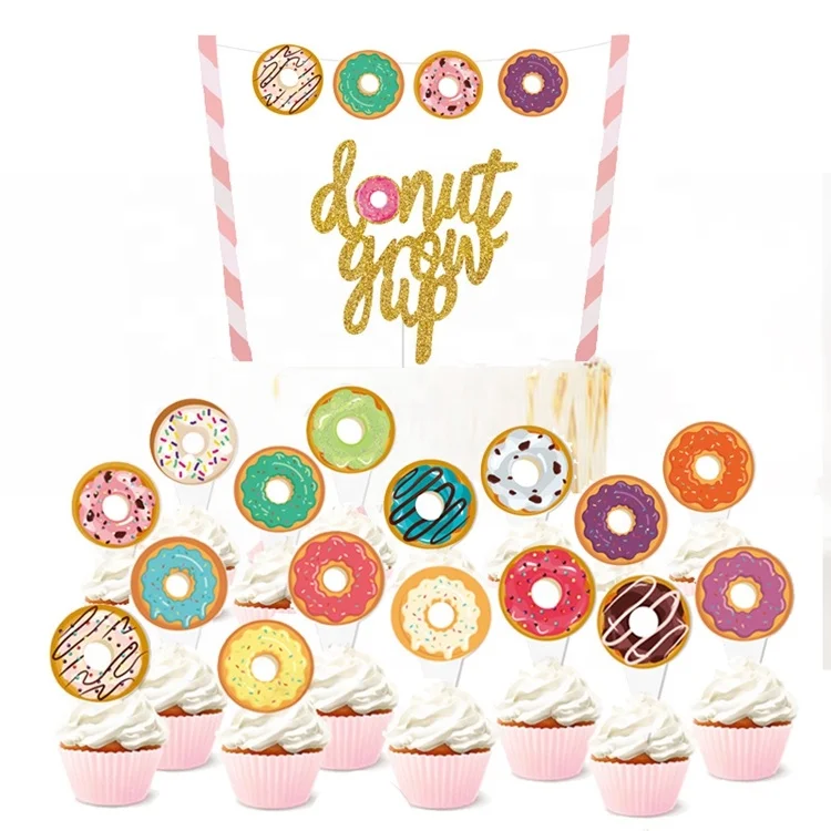 Insertion De Carte Donuts Pour Gateau De 14 Pieces Pour Fete Gateau Donut Carte D Anniversaire Drapeau Avec Lettres Buy Inserts De Beignet Insert De Carte Cadeau Cartes D Insertion D Emballage Product On Alibaba Com