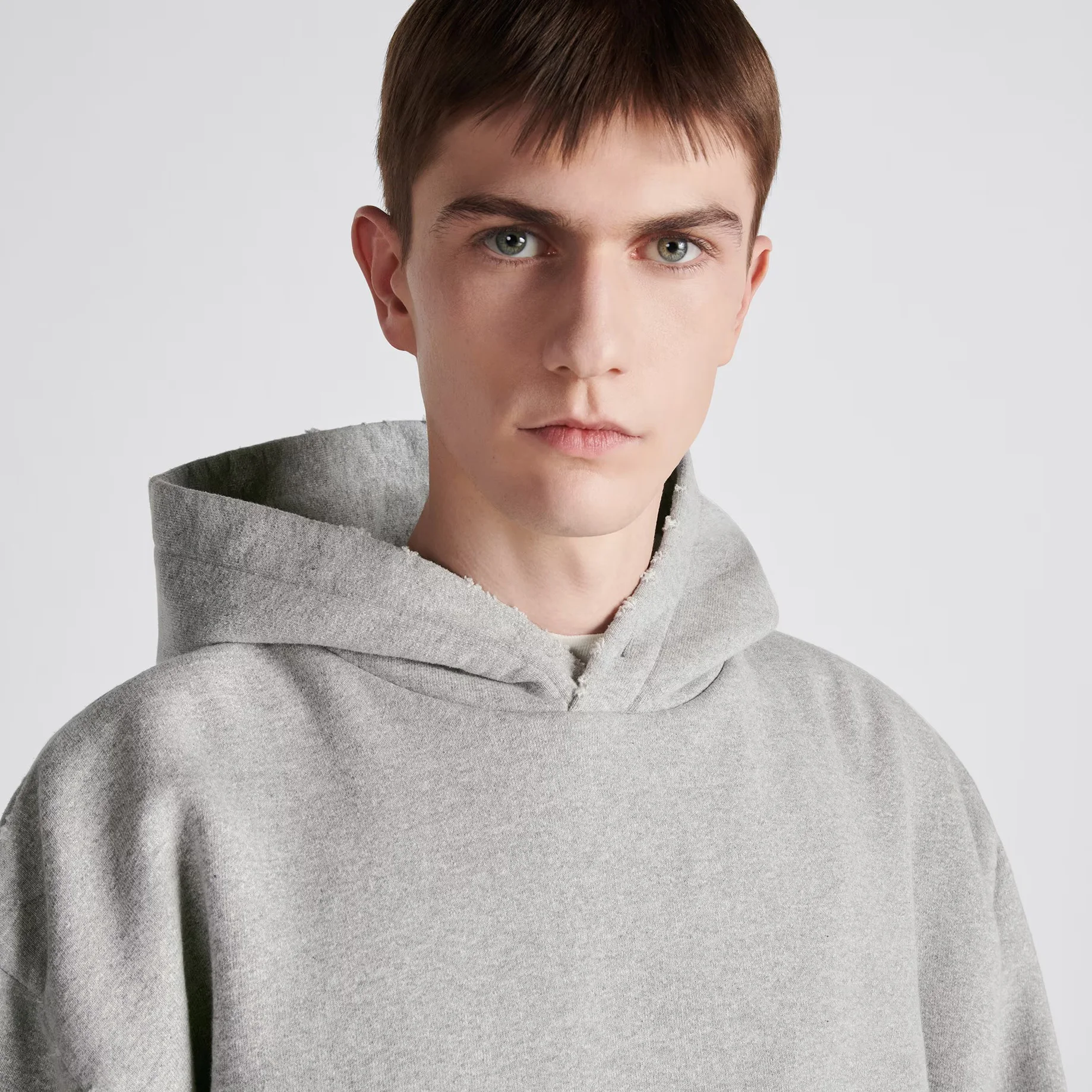 Men's 100% Cotton Custom Drop Shoulder Hoodies Hooded Sweatshirt ...