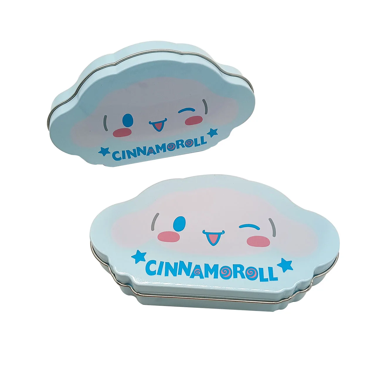 New Design High Quality Cloud Shape Empty Metal Cosmetic Candy Packaging Tin Box