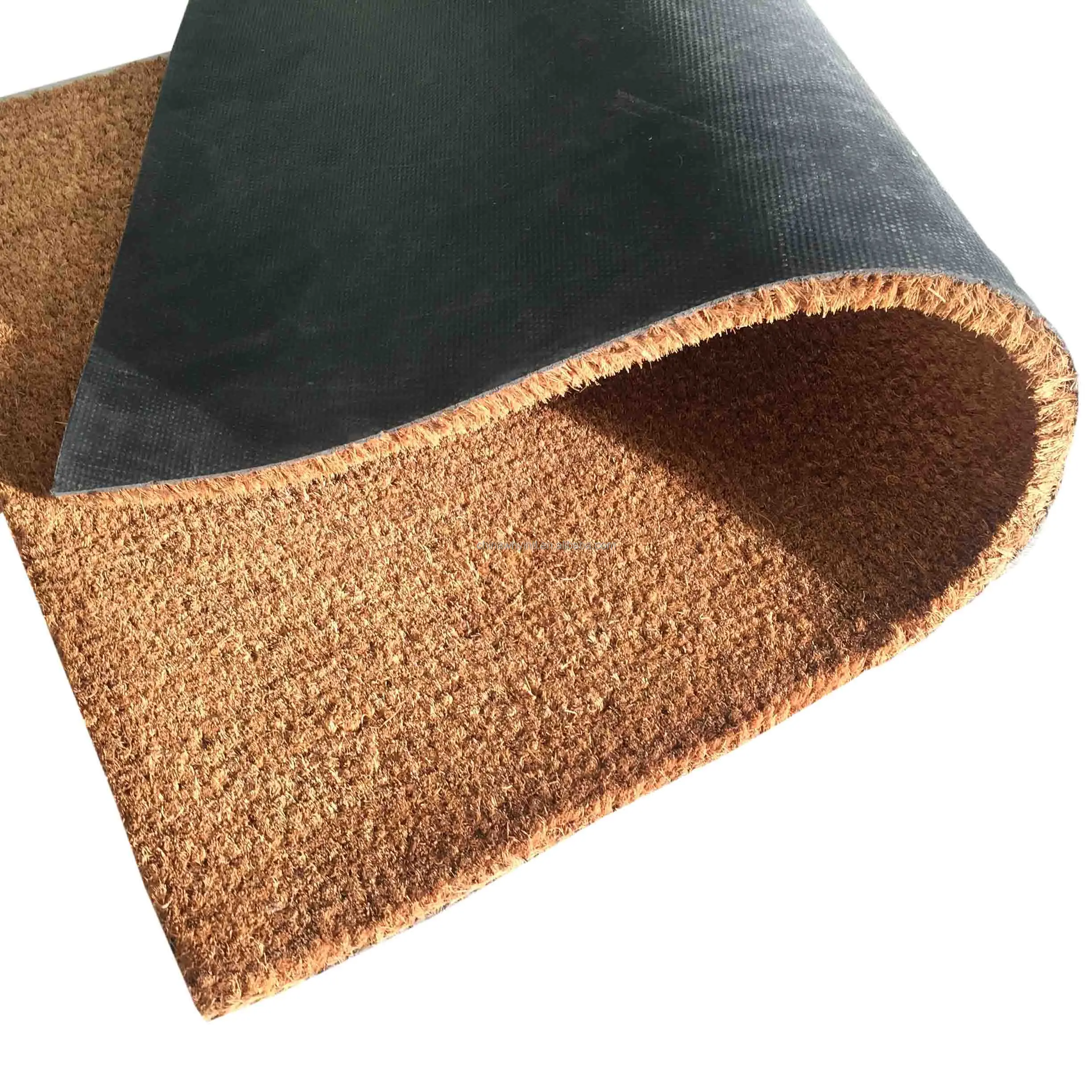 Natural Coconut Fiber Blank Bulk Plain Coco Coir Doormats