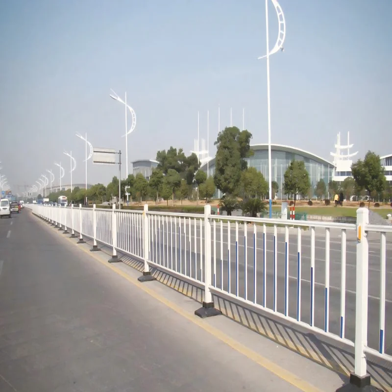 Modular Steel Road Guardrail, 80 * 80 Column, 75 Anti-glare Plate with Quick-Connect System, Easy to Install and Relocate supplier