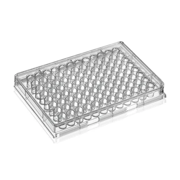 High Optical Clarity Multiwell Plates Flat Shape Bottom 96 Well Sterile Tissue Cell Culture Plate
