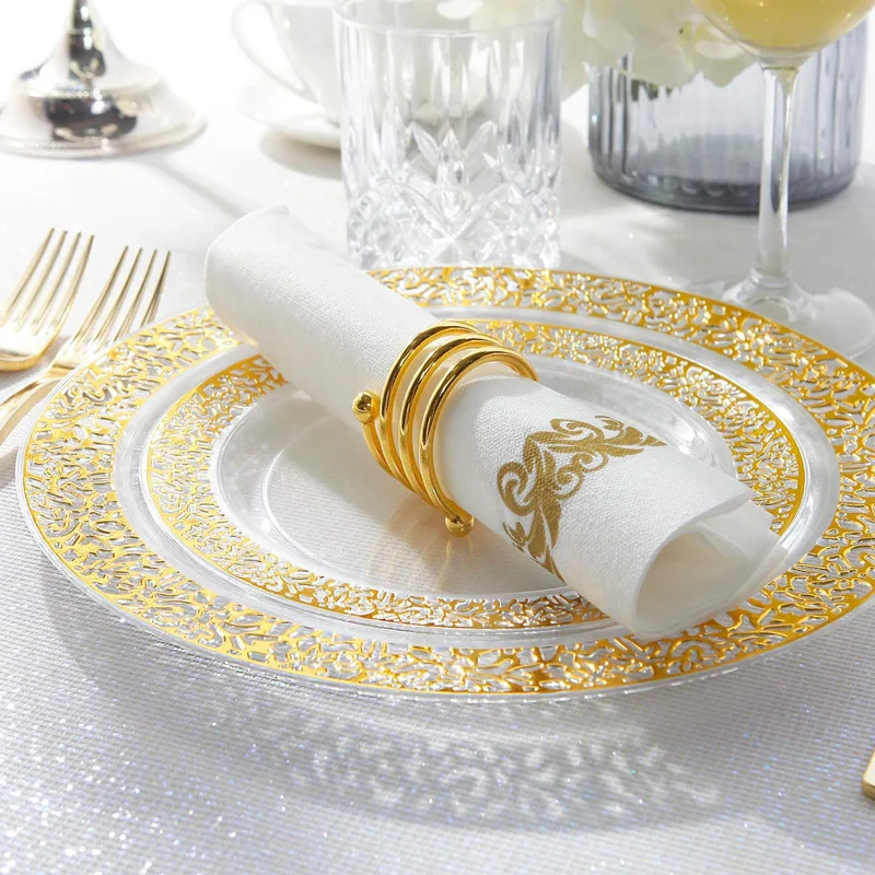 Zoushi Partycool Wedding Decoration Supplies Gold Silver Luxury 