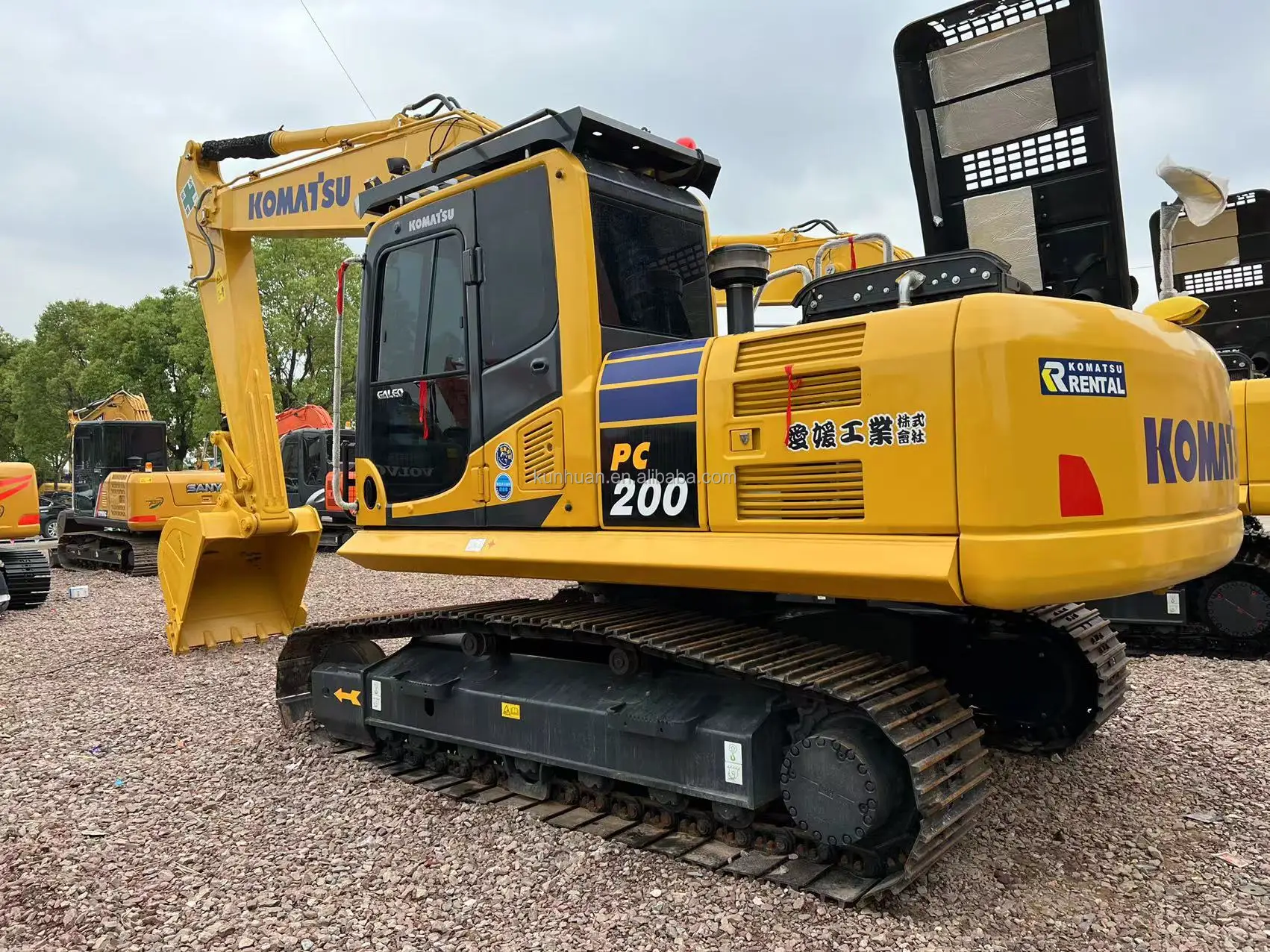 20 Ton Komatsu Pc200 Used Medium Cralwer Excavator /japan Used Medium ...