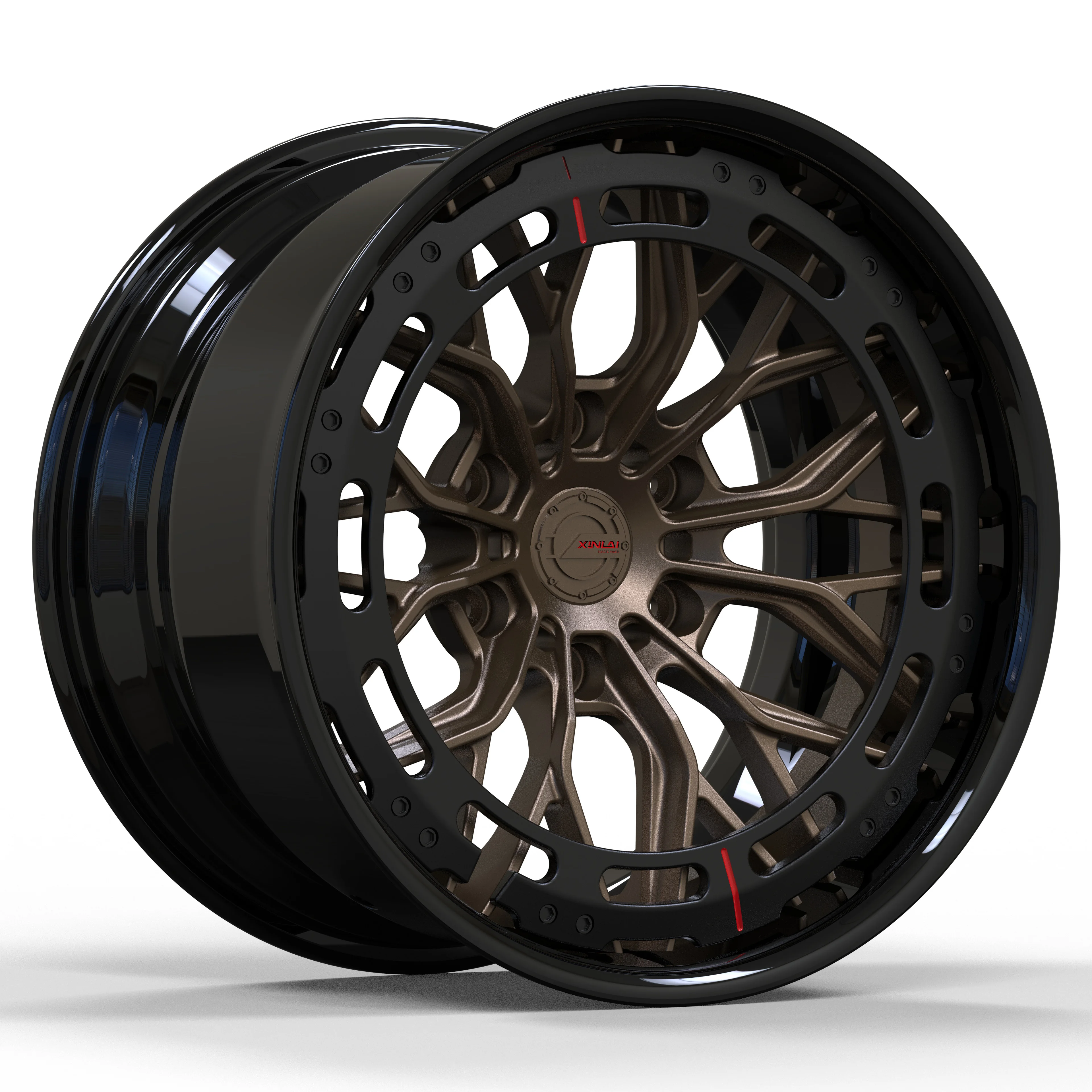 XL 2 Piece Deep Concave Custom Racing Car Forged Wheel Jantes 5x120 5x112 5x114.3 Car Alloy Wheel Rim for Mercedes bmw audi - Image 6