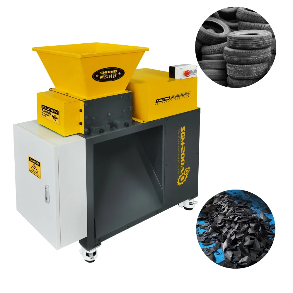 SHINHO SGM-200A Double Shaft Shredder - Efficient Recycling