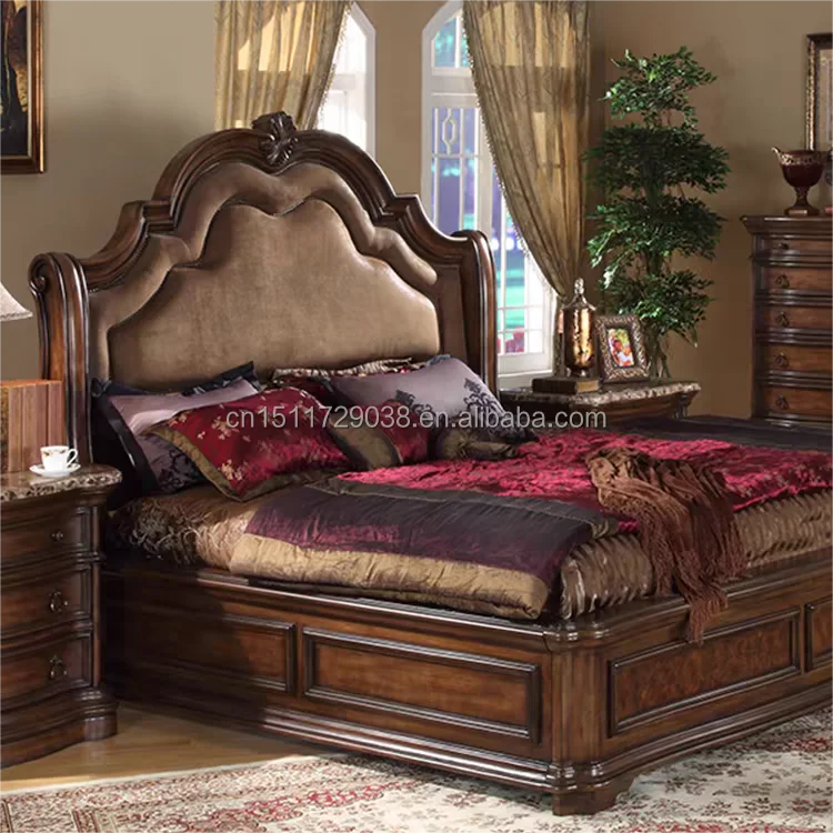 American Country Classical Traditional Bedroom Furniture
