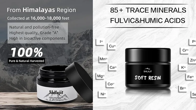 Himalayan Shilajit Resin Himalayan Shilajit Extract Pure Natural ...