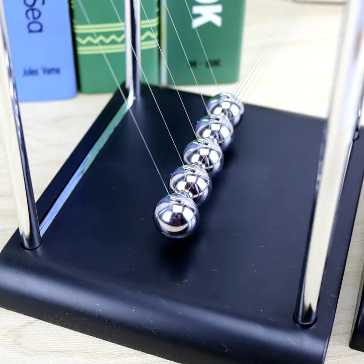 Simple Magnetic Physical Newton Swing Pendulum Wave Ball Experiment Physics  Toy Newton Balance Friction Ball  Toys Decoration