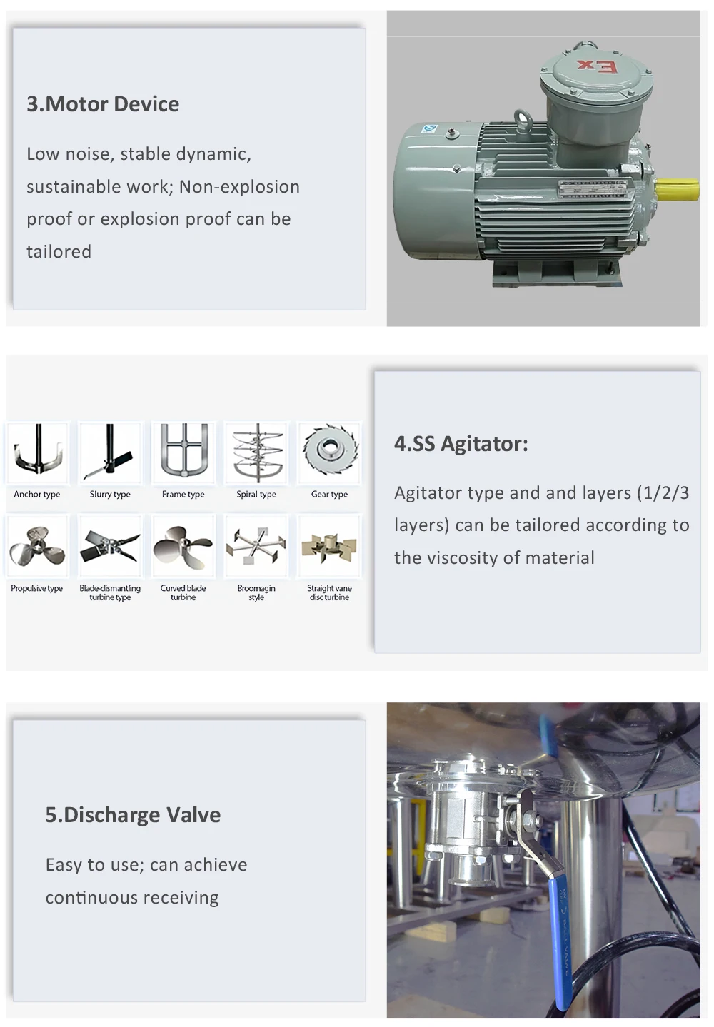 Valuen 500L Ce Chemical Double Jacketed Mixing Vessel With Stirred Tank Reactor Price  Jacketed stainless steel reactor manufacture