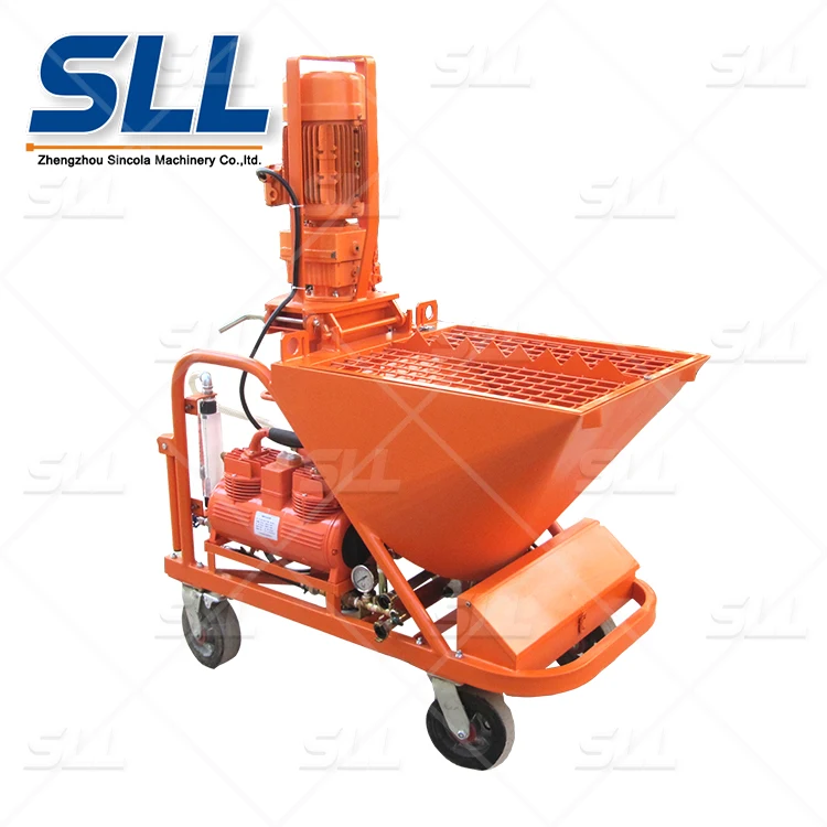 High Efficiency Inner and External Wall Concrete Spray Plaster Machine for Wide Application