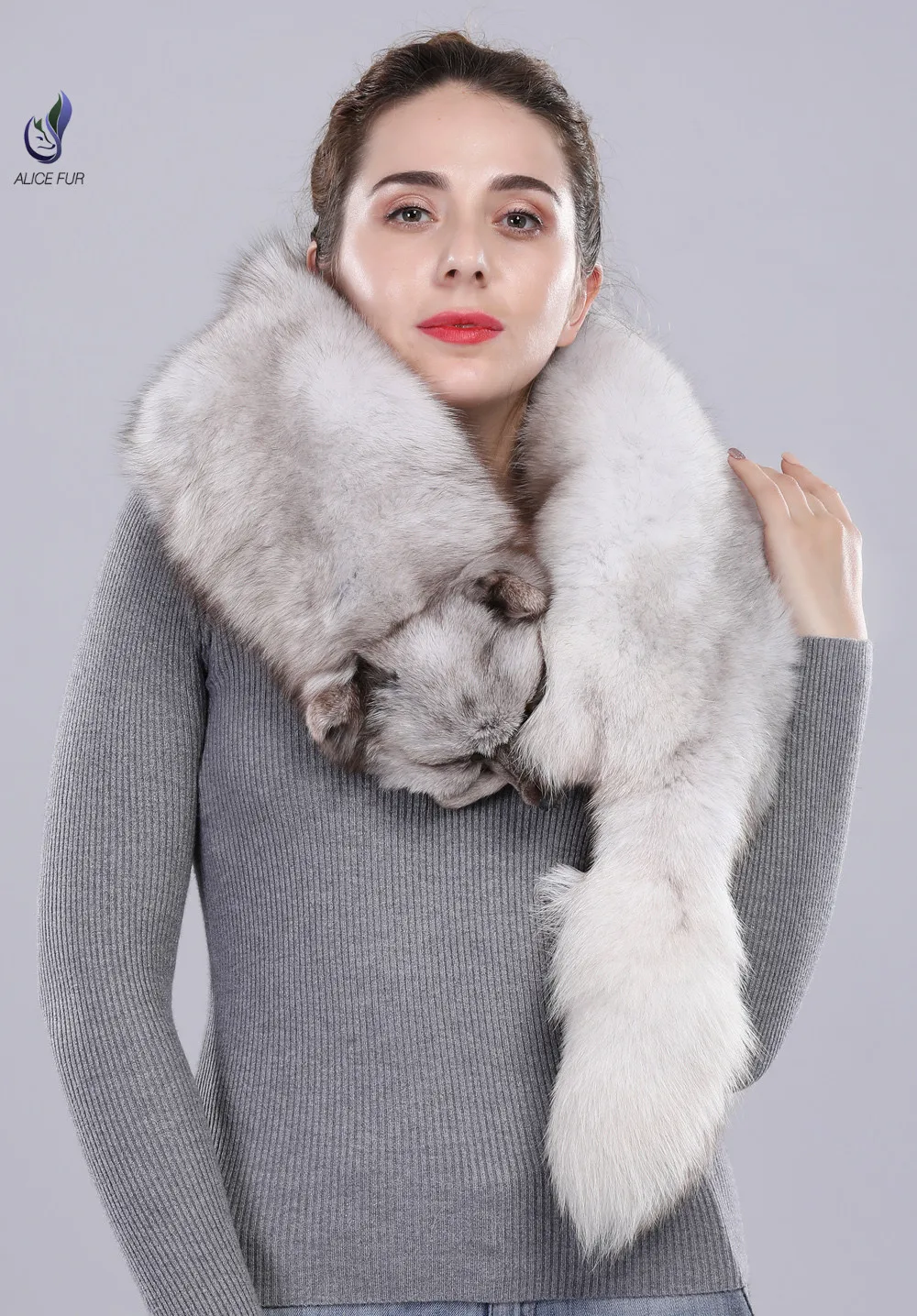 wholesale fur scarf women winter real