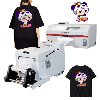 Cheap Price 2 Head Dtf Printer Automatic Hot Air Drying Printer Dtf A3 For Clothing
