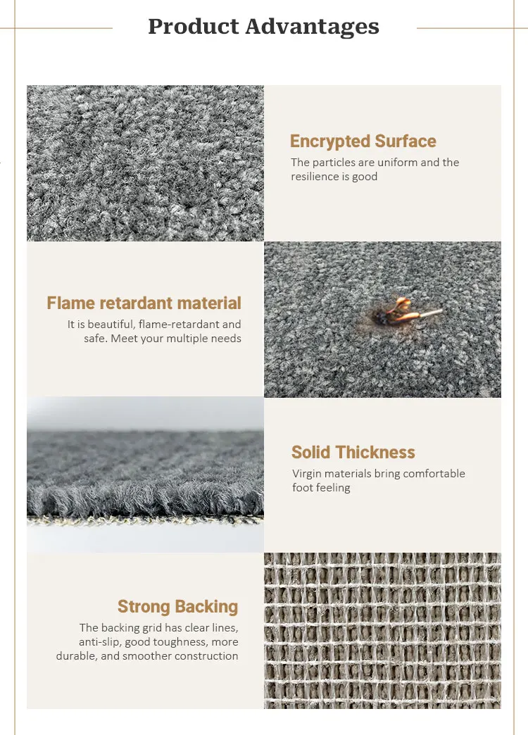 Soft Wall To Wall Tufted Office Carpet Floor For Commercial Flooring ...