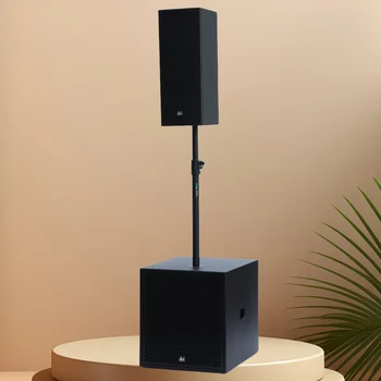Professional Line Array Column Speaker 18 Inch Active Subwoofer PA System Column Active Speaker Box Portable Audio Player System