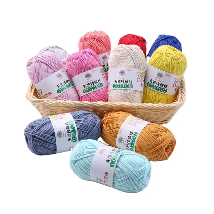 Popular selling in Europe market 100 crochet cotton yarn