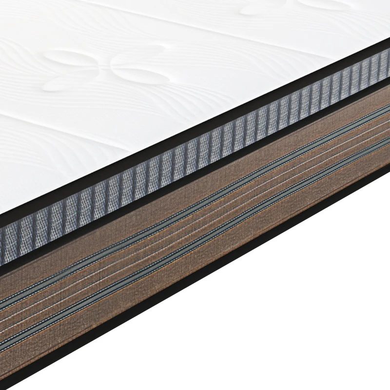 AIDI Cheap Price Bonnell Spring Mattress Sleepwell King Double Twin Queen High Density Gel Cooling Memory Foam Roll up in a Box